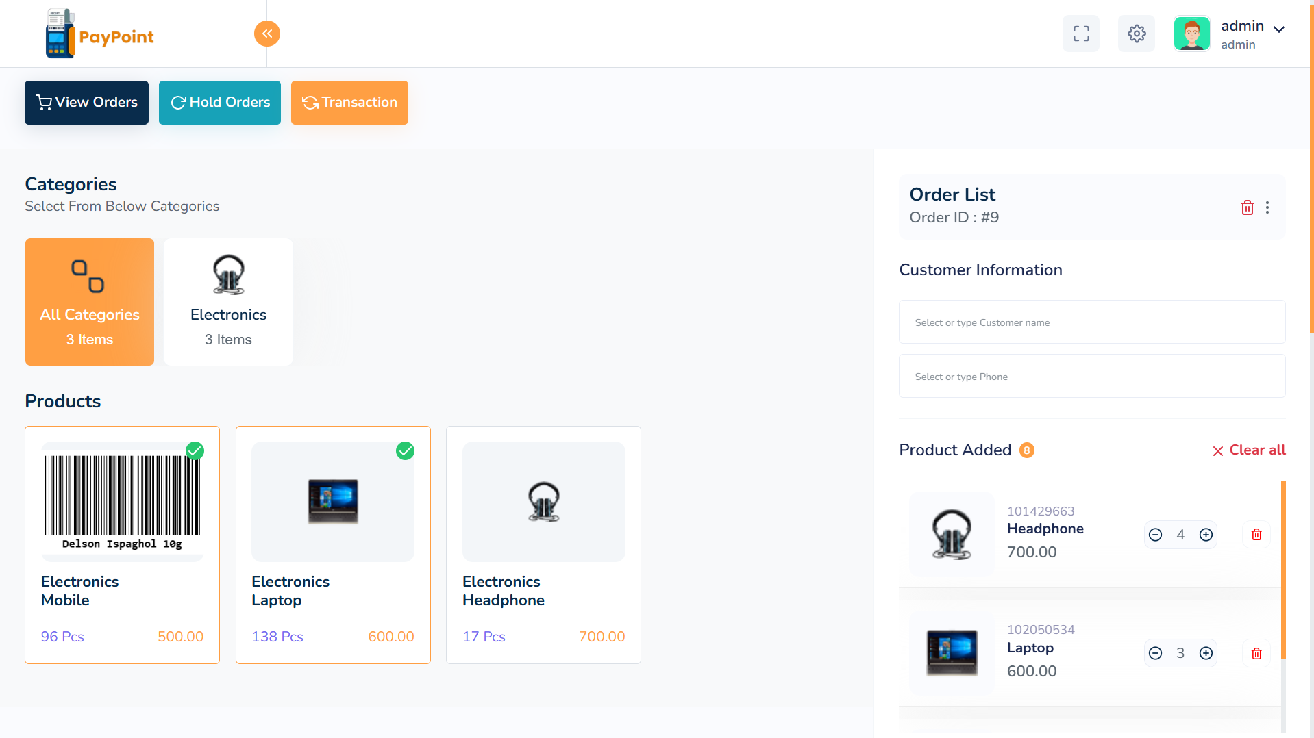 PayPoint - Point of sale